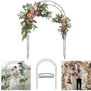 Reconfigurable & Easy-to-Assemble Metal Outdoor & Indoor Garden or Wedding Arch